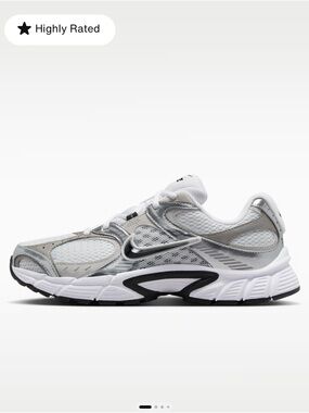 Nike V5 RNR White and Silver Sneakers